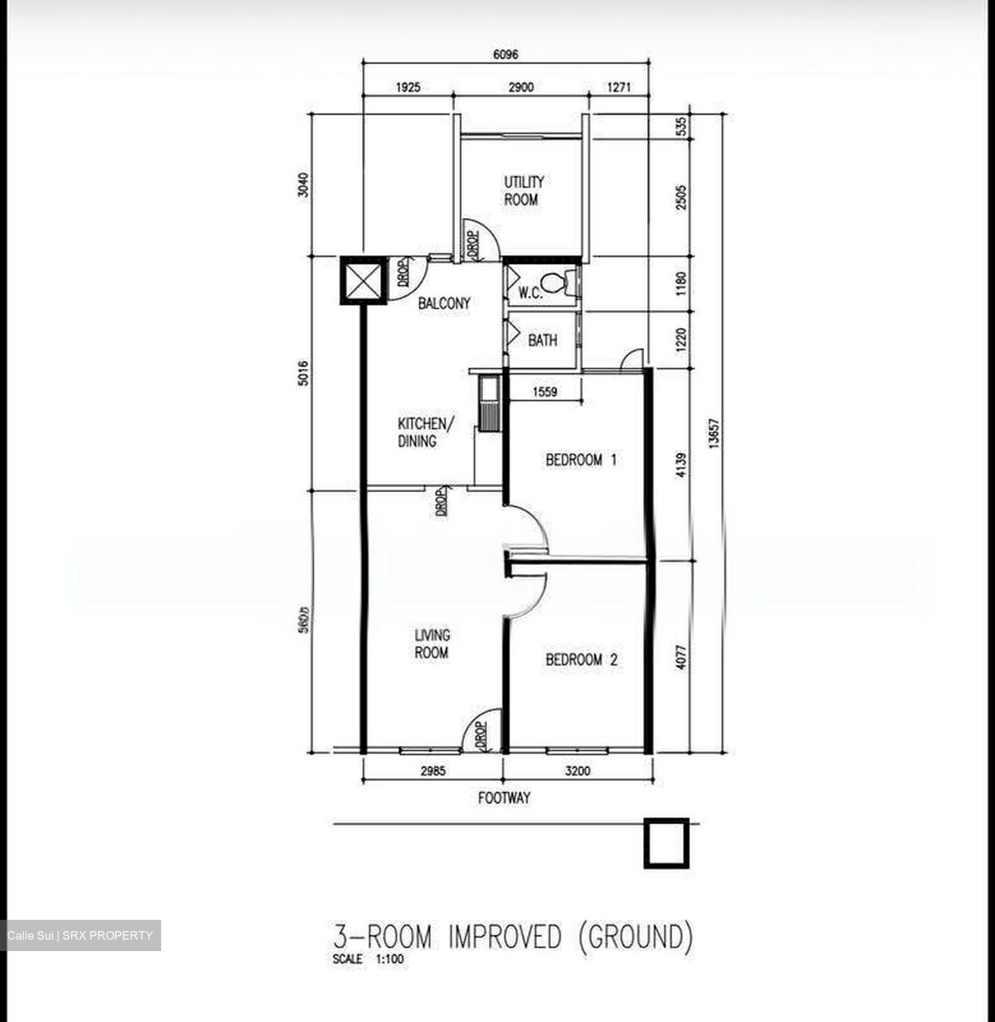 Blk 12 TOA PAYOH COURT (Toa Payoh), HDB 3 Rooms #616611051
